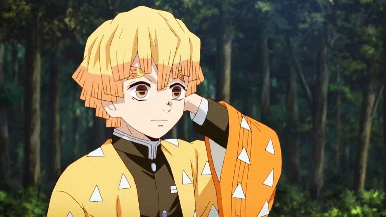 Zenitsu Agatsuma is one of the most beloved Virgo anime characters (Image via Ufotable)